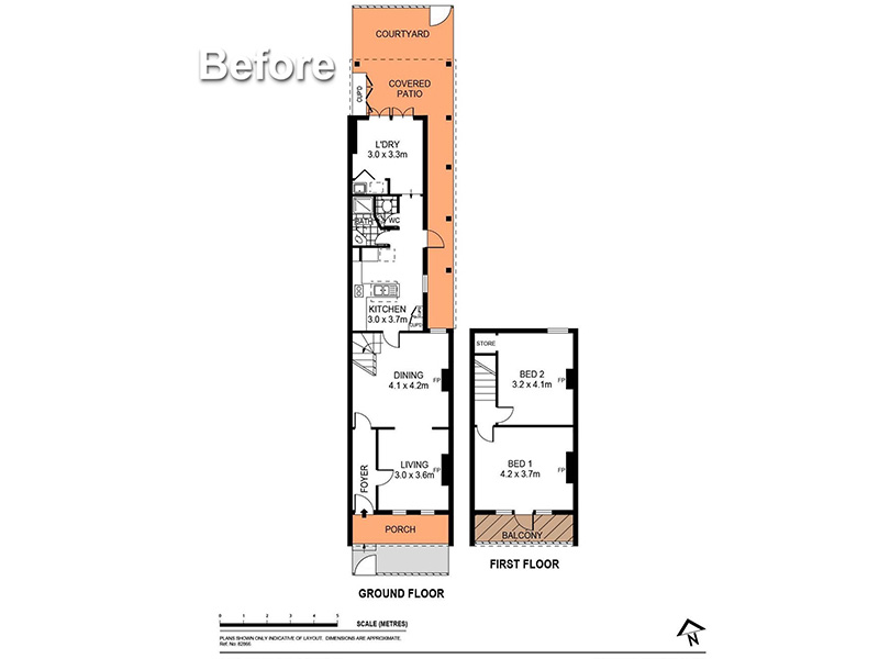 Renovation Purchase in Eastern Suburbs, Sydney - Floorplan Before