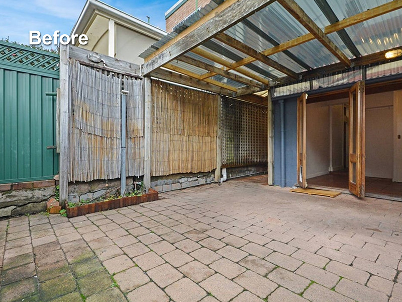 Renovation Purchase in Eastern Suburbs, Sydney - Yard Before
