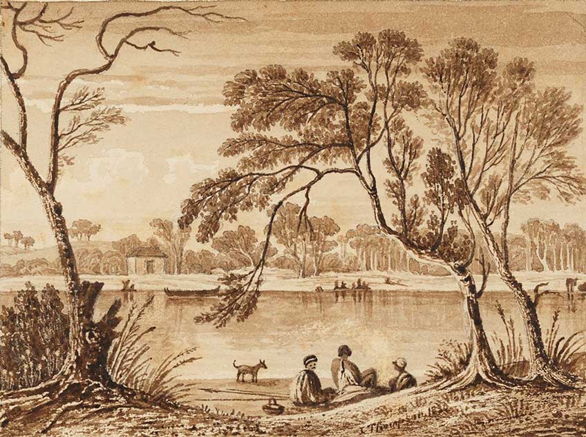 Mudbank Circa 1830