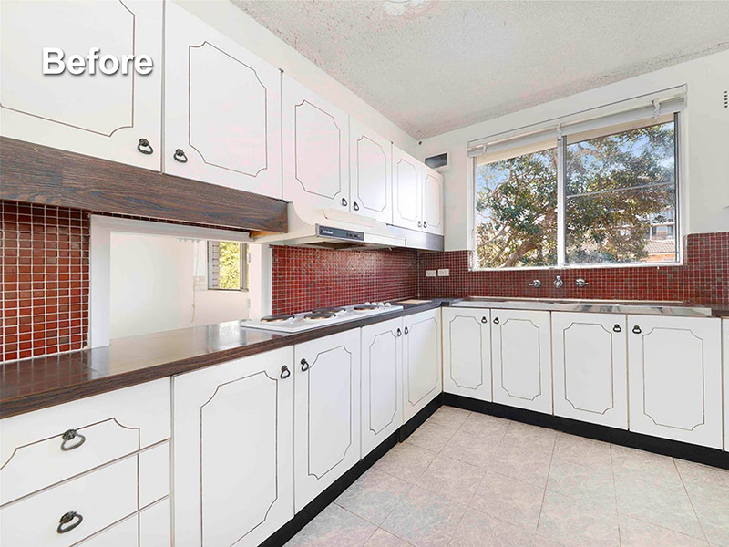 Renovation Purchase in Bondi, Sydney - Kitchen Before