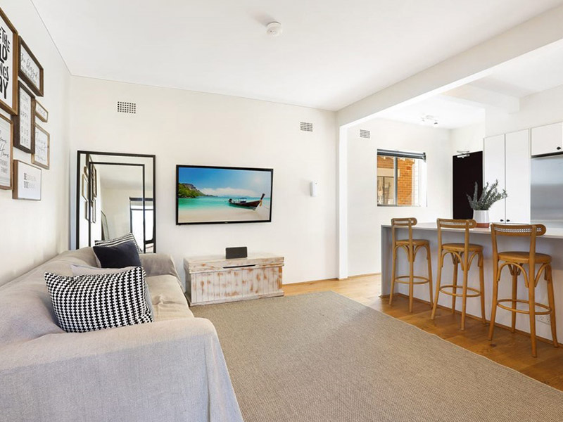 Buyers Agent Purchase in North Bondi, Sydney - Living Room