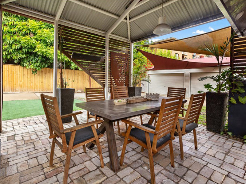 Buyers Agent Purchase in Parramatta, Inner West, Sydney - Yard with Dining Table
