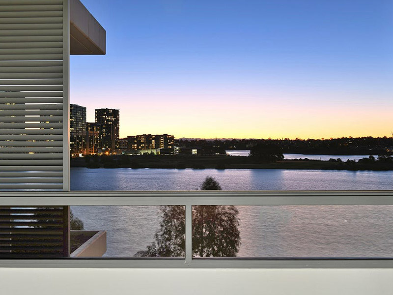 Buyers Agent Purchase in Rhodes, Inner West, Sydney - Terrace with Lake View