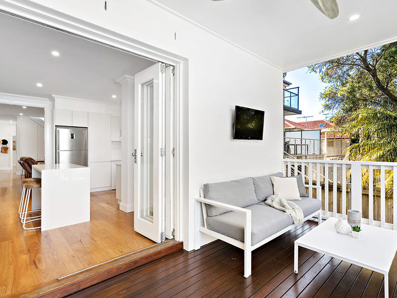 Home Buyer in Byng St. Maroubra, Sydney - Balocony and Living Room