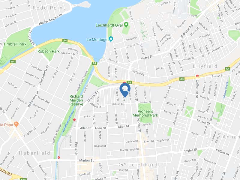 Renovation Purchase in Inner West, Sydney - Map
