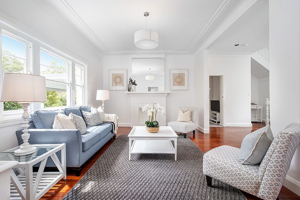 Home Buyer in Hallam Ave, Lane Cove, Sydney - Living Room
