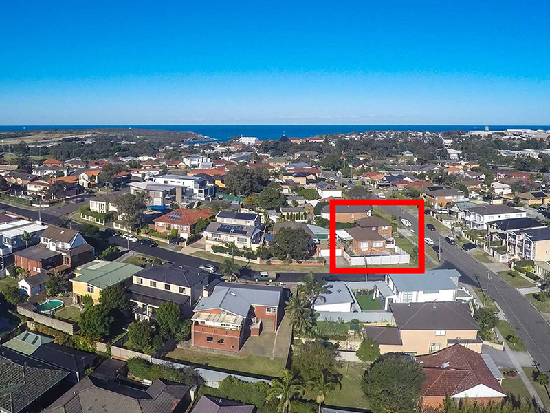 Home Buyer in Hillary Pde Matraville, Sydney - Aerial Location Shot