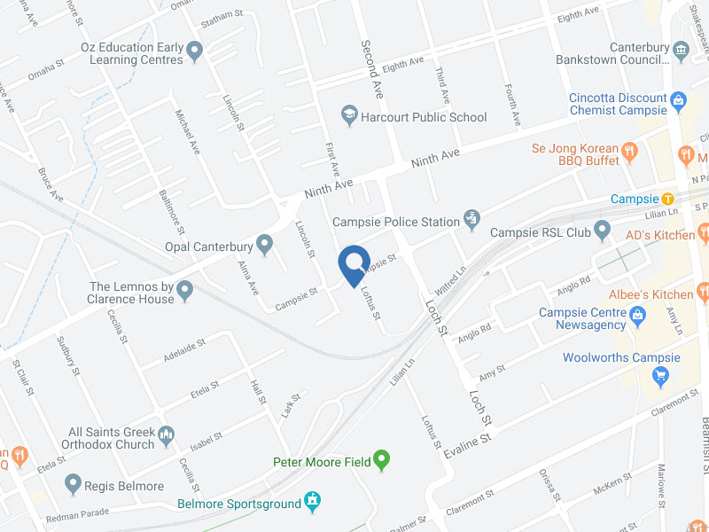 Investment Property in Inner West, Sydney - Map