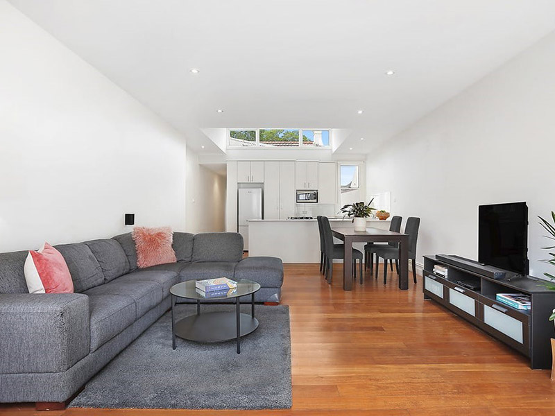 Home Buyer in Macauley St, Leichhardt, Sydney - Living room