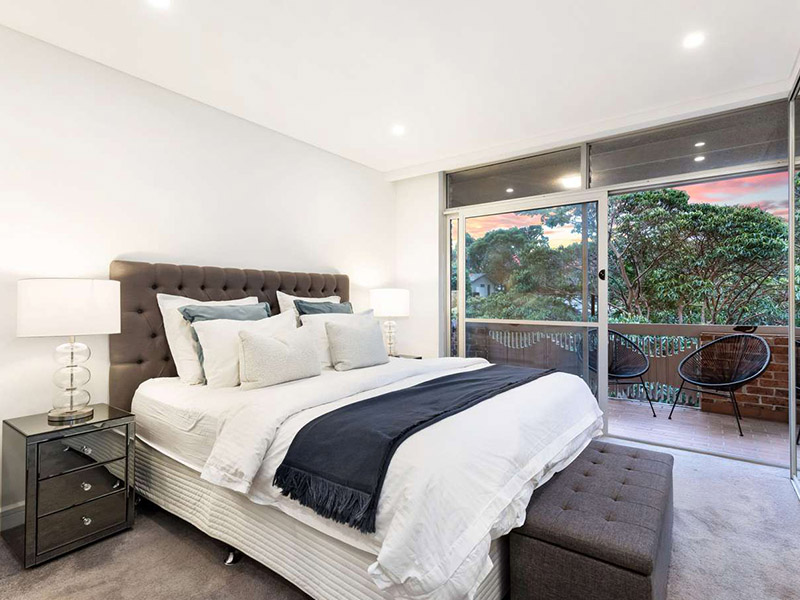 Recent Sale in Rose Bay, Sydney - Master Bedroom