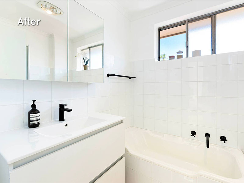 Investment Property in Bondi Beach, Sydney - Bathroom After