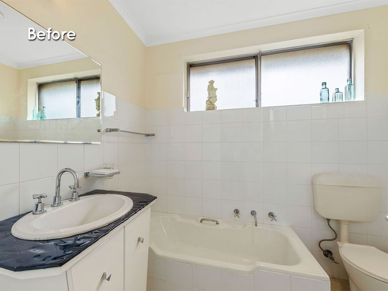 Investment Property in Bondi Beach, Sydney - Bathroom Before