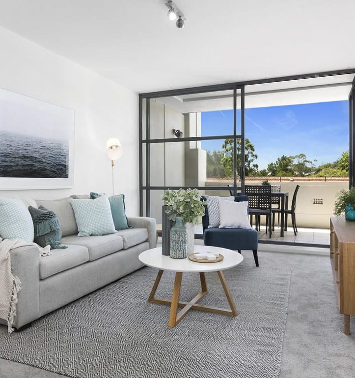 Buyers Agent Purchase – Glenmore Rd, Paddington, Sydney - Living Room