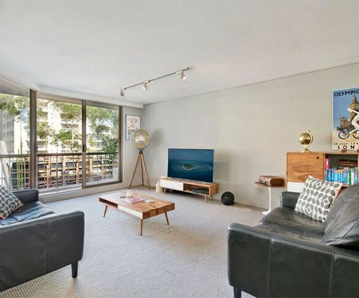 Buyers Agent Purchase – Palmer St, Woolloomooloo, Sydney - Living Room
