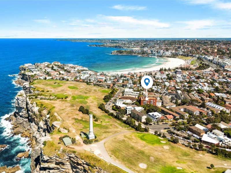 Buyers Agent Purchase Military Rd North Bondi Buyer-locatin on map