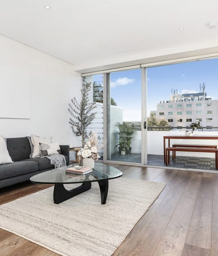 Buyers Agent Purchase – Allen St, Waterloo, Sydney - Living Room