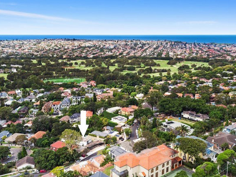 Buyers Agent Purchase – Apartment in Drumalbyn Rd, Bellevue Hill, Sydney - Aerial Shot