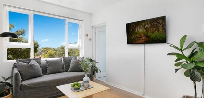 Buyers Agent Purchase – Apartment in Drumalbyn Rd, Bellevue Hill, Sydney - Living Room