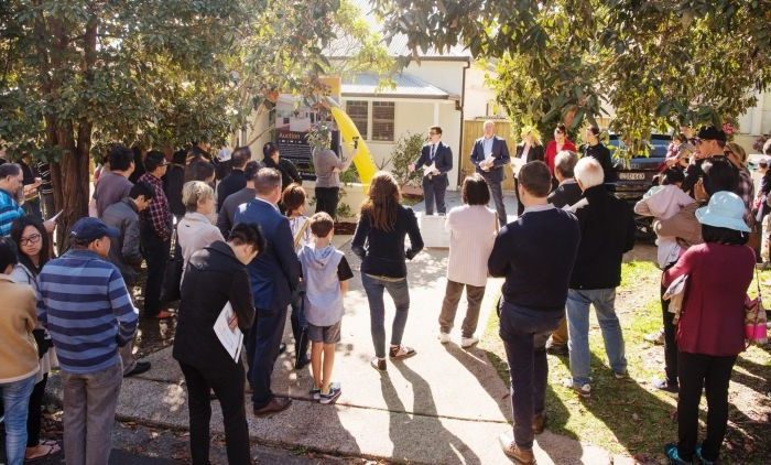 people-gather-for-auction-day-on-a-sunny-weather