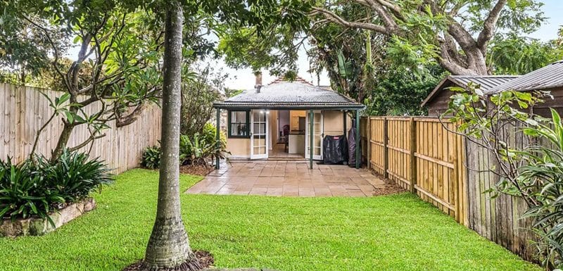 Buyers Agent Purchase Lilyfield - Backyard View