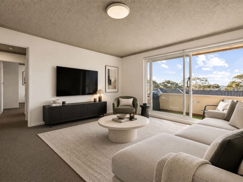 Buyers Agent purchase in Church St, Randwick - Living Room